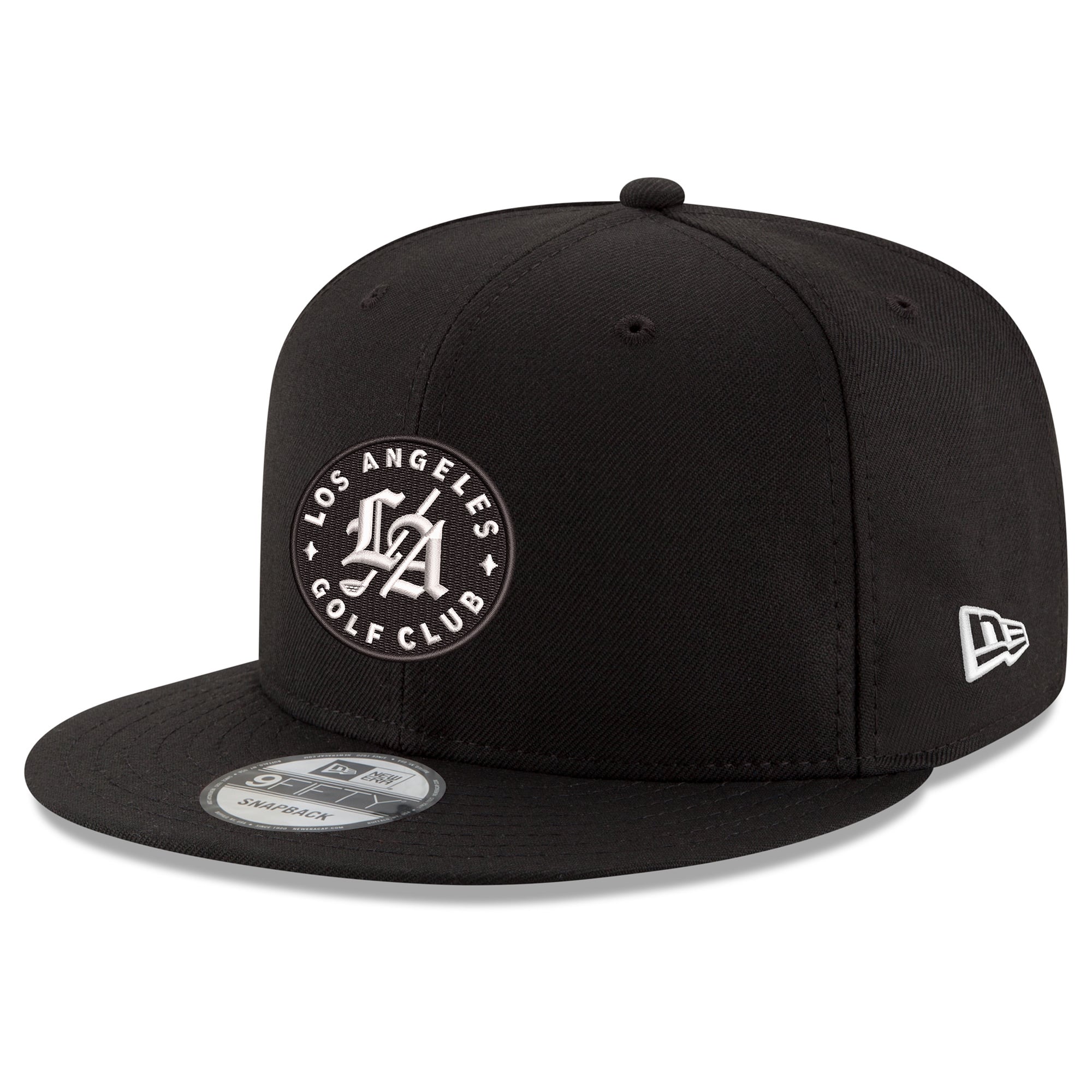 New Era Los Angeles Golf Club Black 9FIFTY Snapback Hat
