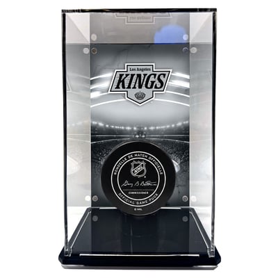  Los Angeles Kings Fanatics Authentic Tall Puck Display Case with Image