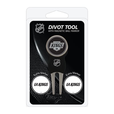 Los Angeles Kings Golf Divot Tool Pack with 3 Magnetic Markers