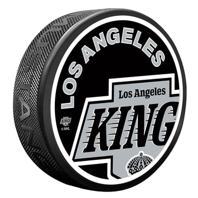 Los Angeles Kings Icon Hockey Puck