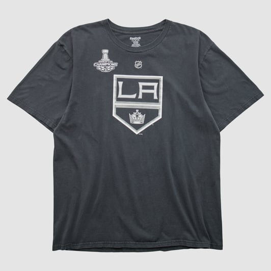 Los Angeles Kings Reebok 2014 T-shirt - Black - L by Fanatics Real Vintage