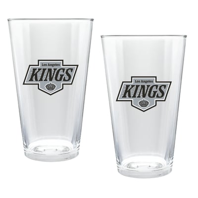 Los Angeles Kings Two-Piece 16oz. Double Play Pint Glass Set