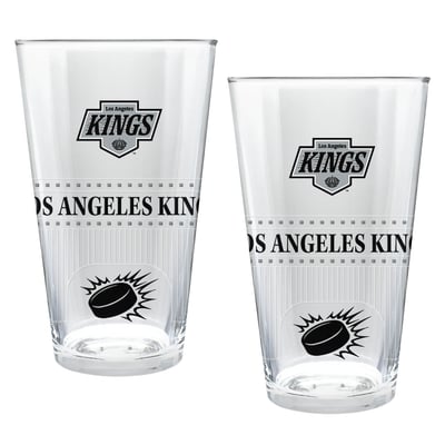 Los Angeles Kings Two-Piece 16oz. Stadium Pint Glass Set