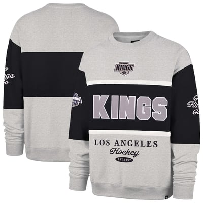  Los Angeles Kings '47 Fall Maximilist Crew Sweatshirt - Gray