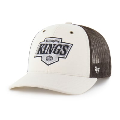 Los Angeles Kings '47 x Carhartt Undyed Trucker Adjustable Hat - Cream