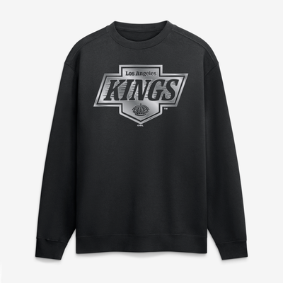 Los Angeles Kings  Metallic Mascot Sweatshirt - Black