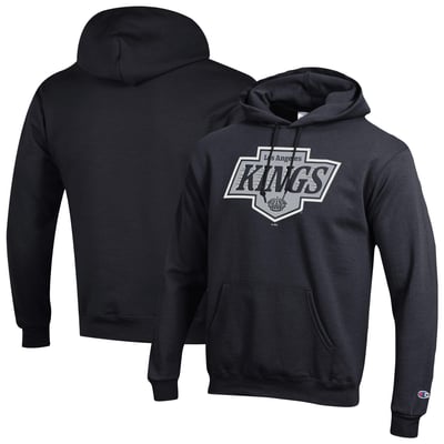 Los Angeles Kings Champion Primary Logo Pullover Hoodie - Black