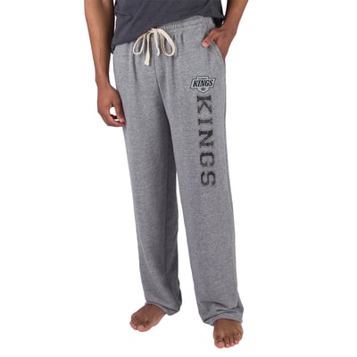 Los Angeles Kings Concepts Sport Mainstream Terry Tri-Blend Pants - Gray