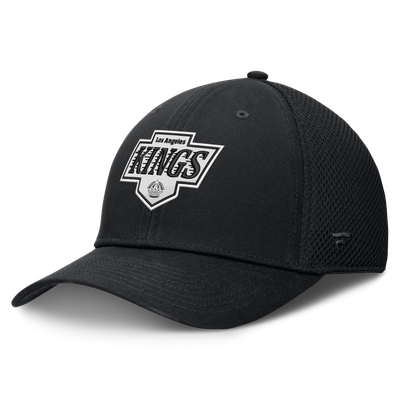  Los Angeles Kings Fanatics Tonal Meshback Stretch Hat - Black