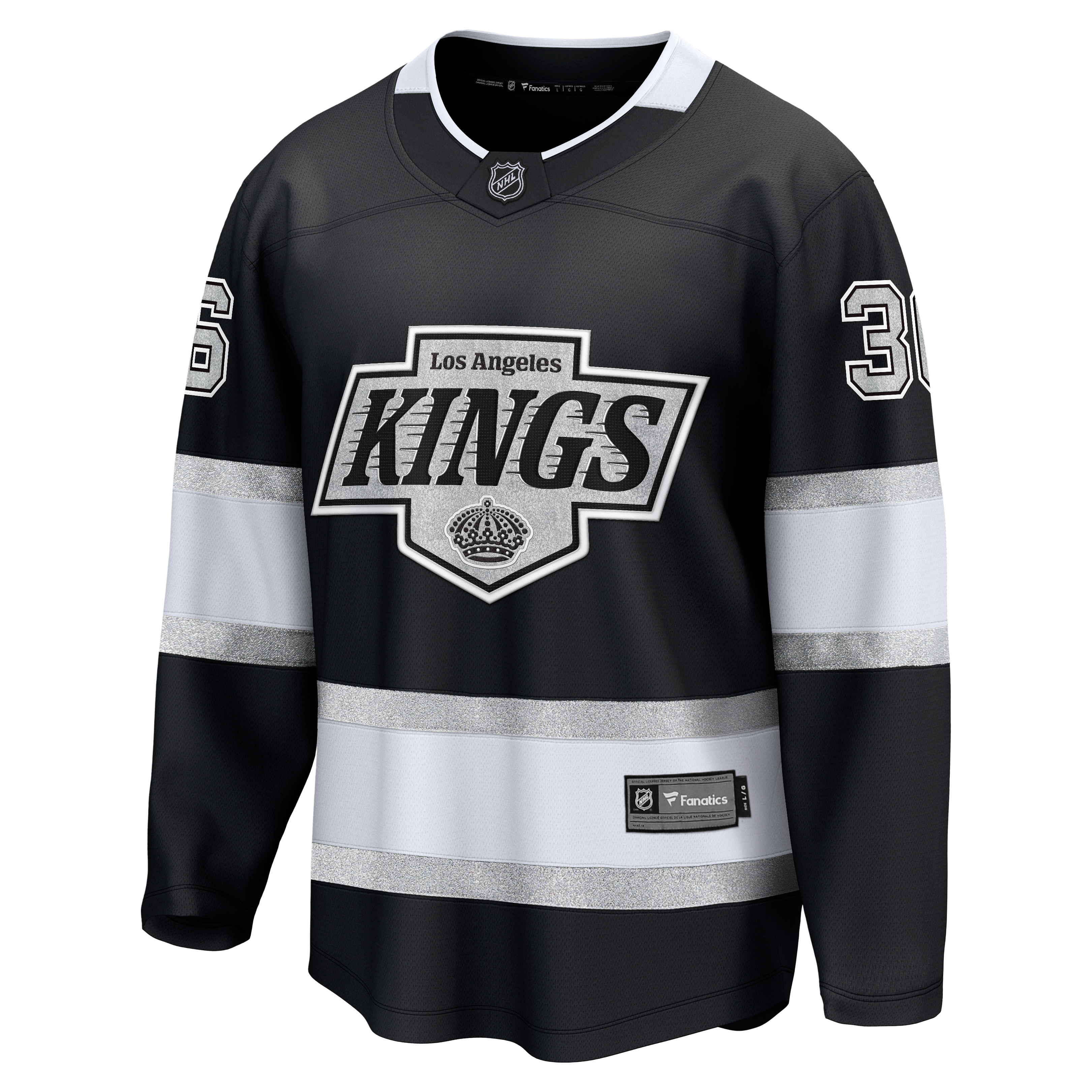 Mats Zuccarello Los Angeles Kings Home Breakaway Jersey Black