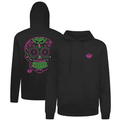 Los Angeles Kings Levelwear DOTD Sugar Skull Podium Pullover Hoodie - Black
