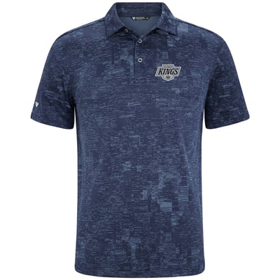  Los Angeles Kings Levelwear Data Polo - Navy