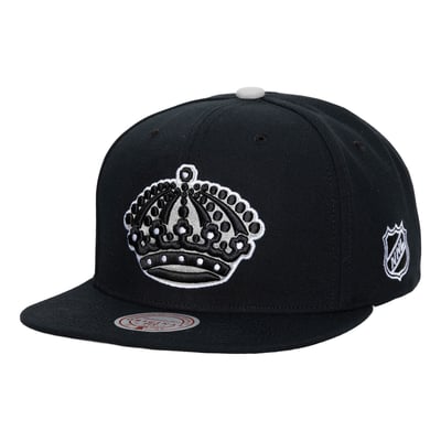  Los Angeles Kings Mitchell & Ness Legendary Away Snapback Hat - Black