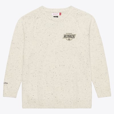  Los Angeles Kings Mitchell & Ness Cookies & Cream Sweater - Cream