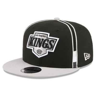 Los Angeles Kings New Era 9FIFTY Soutache Snapback Hat - Black/Silver