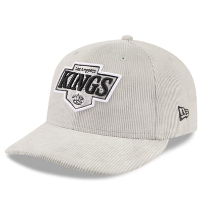 Los Angeles Kings New Era Corduroy 59FIFTY Fitted Hat - Gray