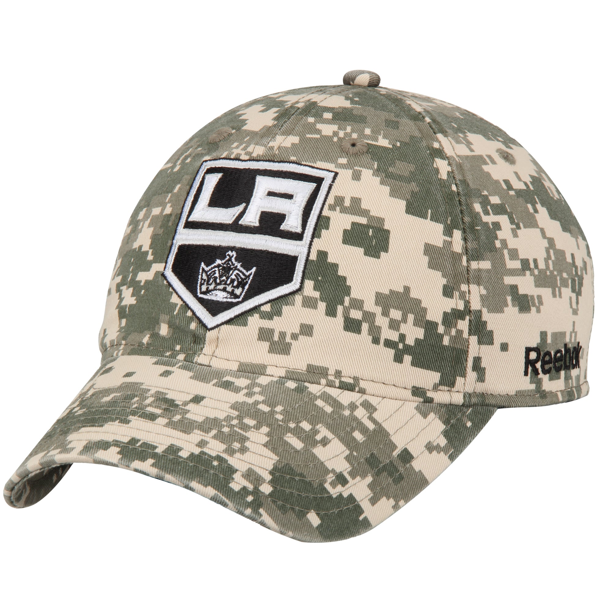 Men's Los Angeles Kings Reebok Camo Digital Slouch Adjustable Hat