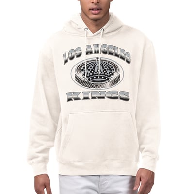  Los Angeles Kings Starter Face Off Fleece Hoodie - Cream