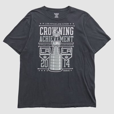 Stanley Cup Reebok 2014 T-shirt - Black - L by Fanatics Real Vintage