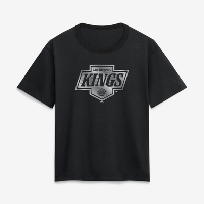 Los Angeles Kings Women's Forged Mascot T-Shirt - Black