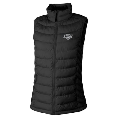 Los Angeles Kings Columbia Women's Powder Lite II Full-Zip Vest - Black
