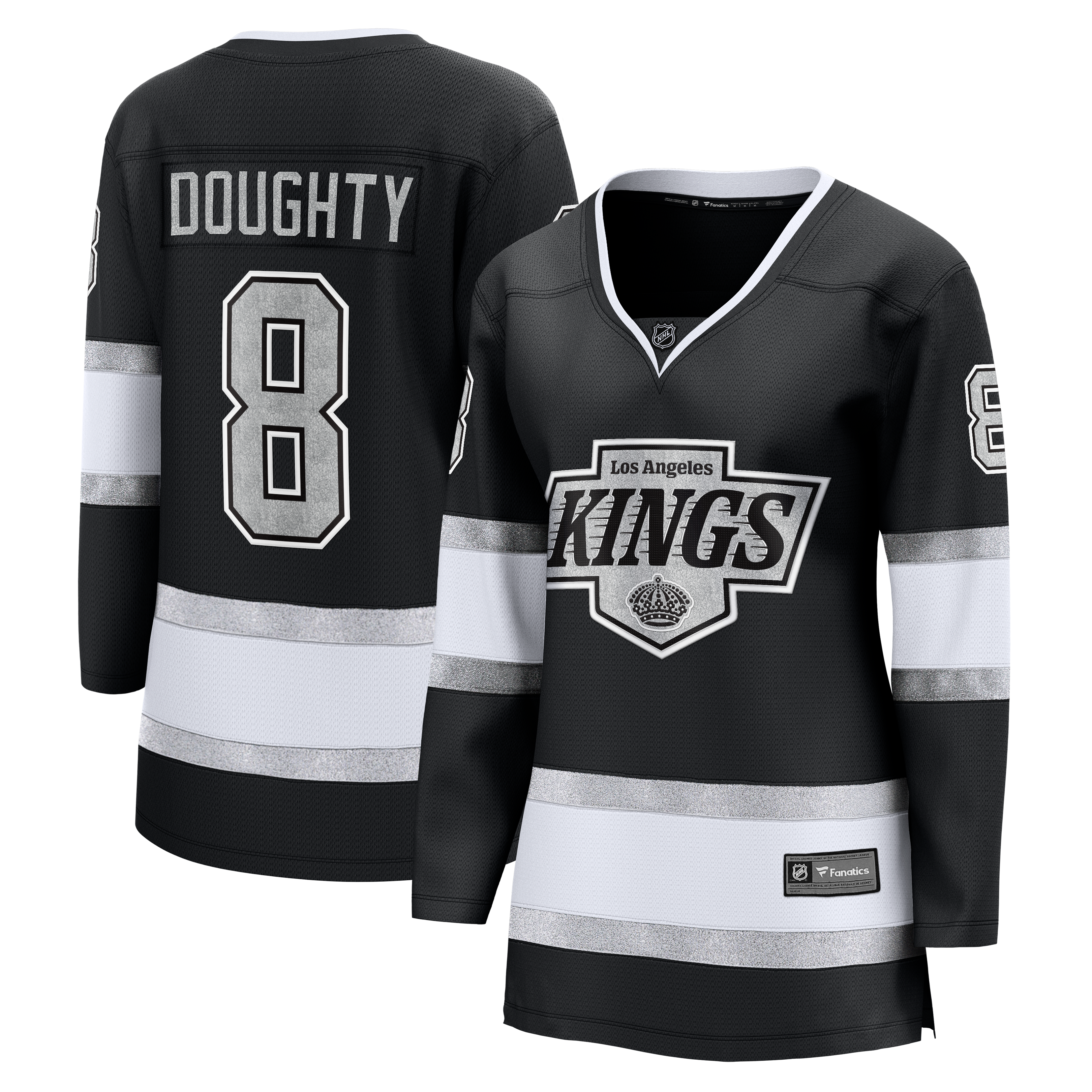 Drew Doughty Los Angeles Kings Women's Home Breakaway Jersey Black