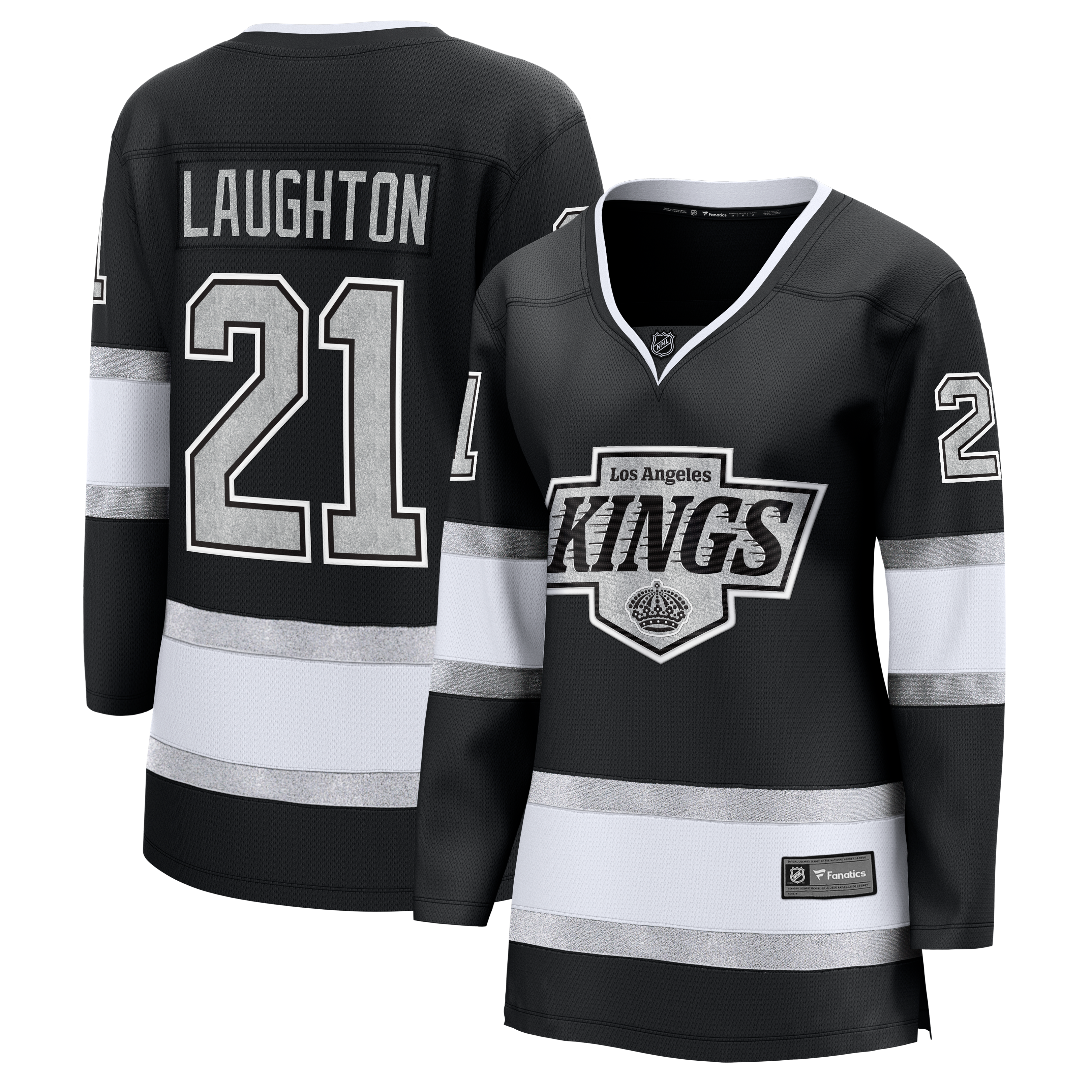 Scott Laughton Los Angeles Kings Women's Home Breakaway Jersey Black
