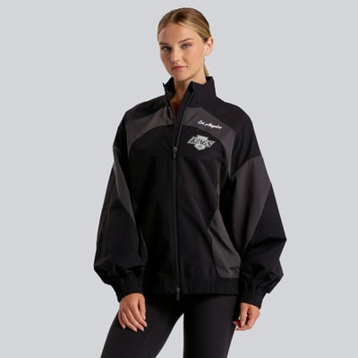Los Angeles Kings lululemon Women's Golden Hour Color Block Train Jacket - Black
