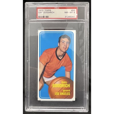 1970-71 Topps #93 Gail Goodrich PSA 8