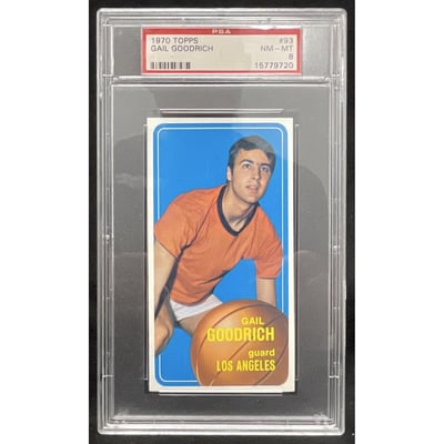 1970-71 Topps #93 Gail Goodrich PSA 8
