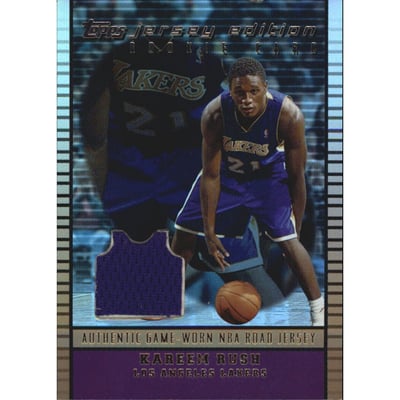 2002-03 Topps Jersey Edition Copper #JEKR Kareem Rush R