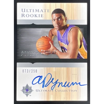 2005-06 Ultimate Collection #152 Andrew Bynum AU RC /250