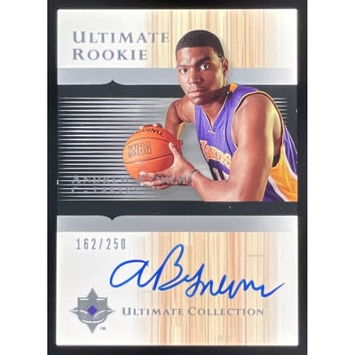 2005-06 Upper Deck Ultimate Collection #152 Andrew Bynum Autograph RC Auto /250
