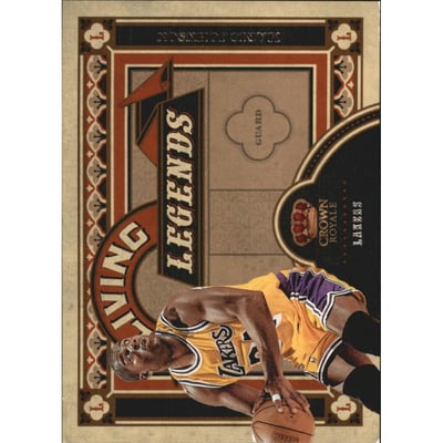 2009-10 Crown Royale Living Legends #7 Magic Johnson