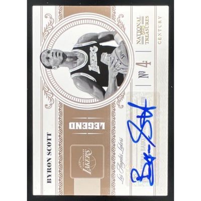 2010-11 Playoff National Treasures Century Signatures #131 Byron Scott /99
