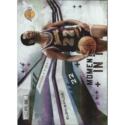 2010-11 Rookies and Stars Moments in Time Holofoil #2 Elgin Baylor
