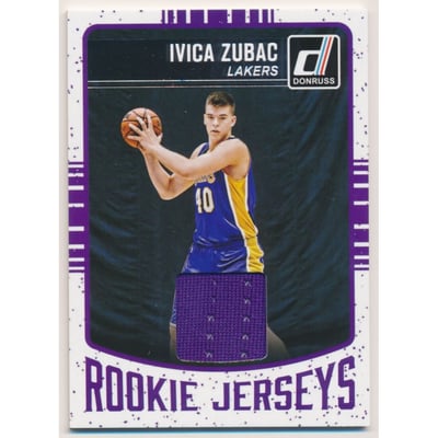 2016-17 Donruss Rookie Jerseys #93 Ivica Zubac