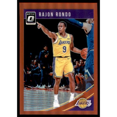 2018-19 Donruss Optic Red #74 Rajon Rondo