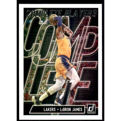 2019-20 Donruss Complete Players #16 LeBron James