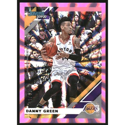 2019-20 Donruss Holo Pink Laser #185 Danny Green