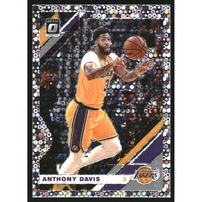 2019-20 Donruss Optic Fast Break Holo #90 Anthony Davis