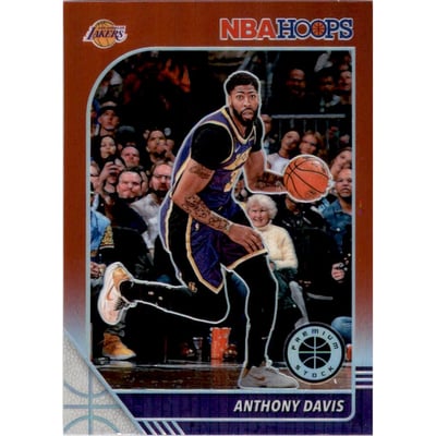 2019-20 Hoops Premium Stock Prizms Red #89 Anthony Davis