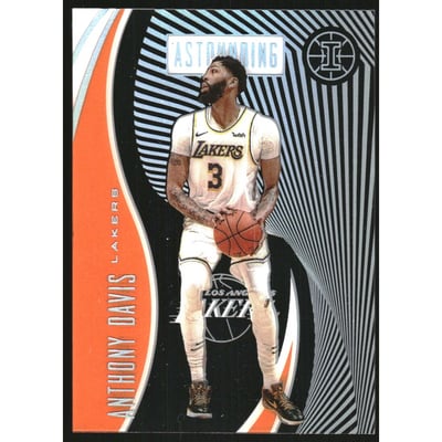 2019-20 Panini Illusions Astounding Orange #15 Anthony Davis