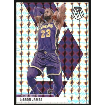 2019-20 Panini Mosaic Mosaic #8 LeBron James