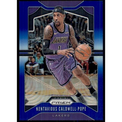 2019-20 Panini Prizm Prizms Blue #224 Kentavious Caldwell-Pope