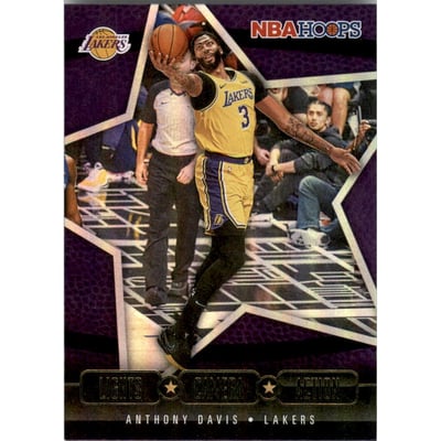 2020-21 Hoops Lights Camera Action Holo #20 Anthony Davis