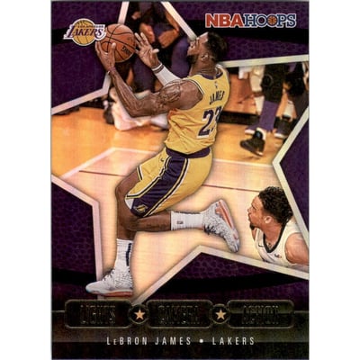 2020-21 Hoops Lights Camera Action Holo #22 LeBron James