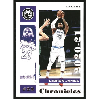 2020-21 Panini Chronicles Bronze #46 LeBron James