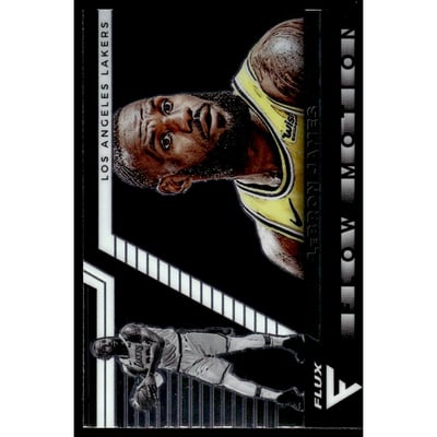 2020-21 Panini Flux Flow Motion #12 LeBron James