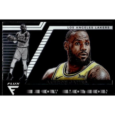 2020-21 Panini Flux Flow Motion #12 LeBron James